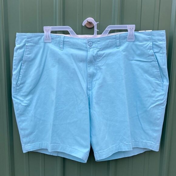 MEN'S Flat Front Above The Knee Comfy Shorts, 9” Inseam, 2-Pack Size 46 - Picture 2 of 12